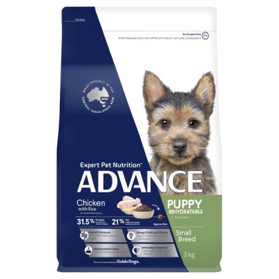 Advance Dry Dog Food Puppy Rehydratable Small Breed Chicken 8kg