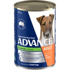 Advance Wet Dog Food Adult Casserole with Lamb 400g 12pk