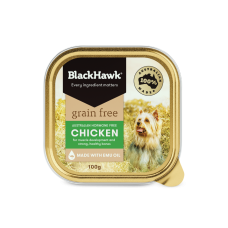 Black Hawk Grain Free Wet Dog Chicken 9x100g