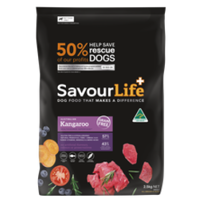 SavourLife Dry Dog Food Grain Free Kangaroo Superfood 10kg