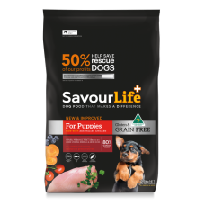 SavourLife Dry Dog Food Grain Free Puppy Chicken 2.5kg