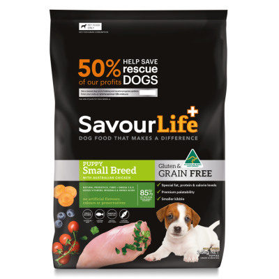 SavourLife Dry Dog Food Grain Free Puppy Small Breed Chicken 2.5kg