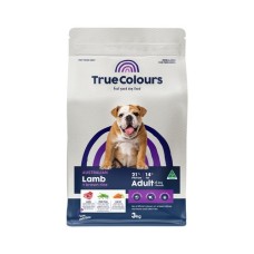 True Colours Dry Dog Food Adult Lamb Brown Rice 3kg