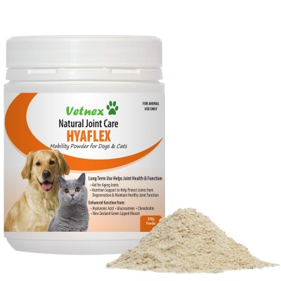 Vetnex Hyaflex Mobility Powder for Dogs & Cats 200g