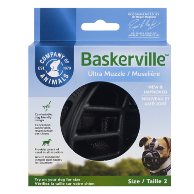 Company Of Animals Baskerville Ultra Dog Muzzle Size 4