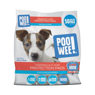 Poowee Puppy Toilet Training Pads 50pk