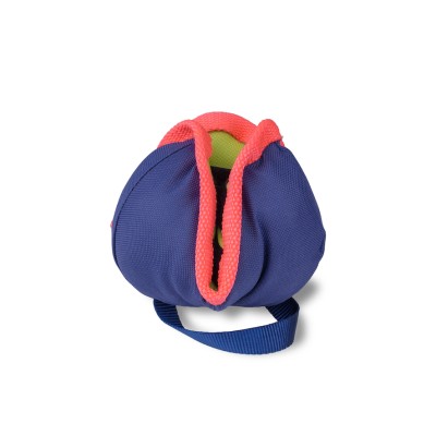 Coachi Dog Toy Chase n Treat Navy Lime Coral