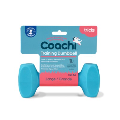 Coachi Dog Training Dumbbell Light Blue Large