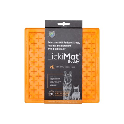 LickiMat Classic Buddy Orange