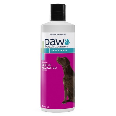 PAW Mediderm Gentle Medicated Dog Shampoo 500ml