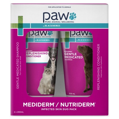 PAW Mediderm Nutriderm Duo Pack 200ml