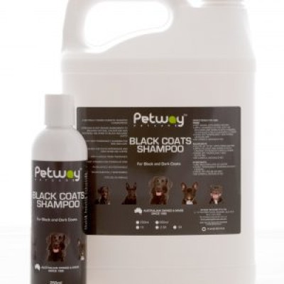 Petway Black Coats Dog Shampoo 1L