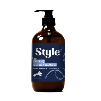 Style It 2 in 1 Nourishing Dog Shampoo & Conditioner 500ml
