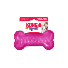 Kong Dog Toy Squeezz Crackle Bone Medium