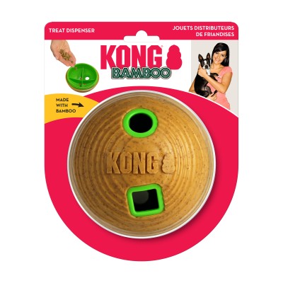 Kong Dog Toy Bamboo Feeder Ball