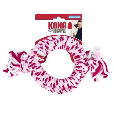 Kong Dog Toy Puppy Rope Ring Medium
