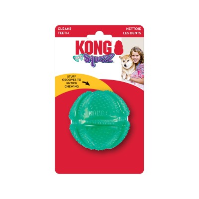 Kong Dog Toy Squeezz Dental Ball
