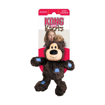 Kong Dog Toy Wild Knots Bear Medium Large