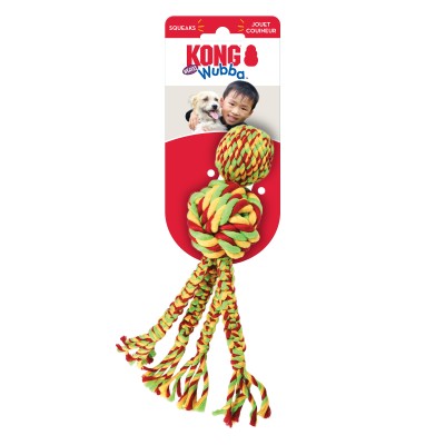 Kong Dog Toy Wubba Weaves with Rope Large
