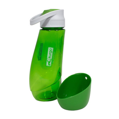 Kurgo Gourd Water Bottle & Bowl Grass Green