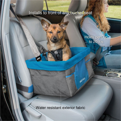 Kurgo Rover Dog Booster Seat Charcoal Blue