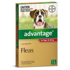 Advantage for Dogs 10-25kg 6pk
