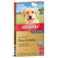 Advantix for Dog XLarge over 25kg 3pk