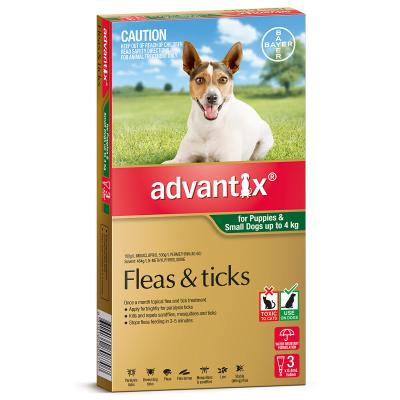 Advantix for Dog Small 0-4kg 3pk