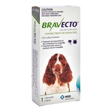 Bravecto Chew Medium Dog 10-20kg 1pk
