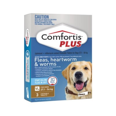 Comfortis Plus Dog 27.1-54kg 6pk