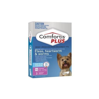 Comfortis Plus Dog 2.3-4.5kg 6pk