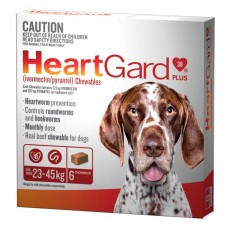 Heartgard Plus Brown 22-45kg 6pk