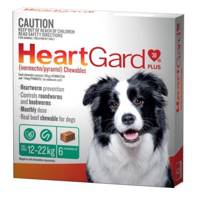 Heartgard Plus Green 11-22kg 6pk