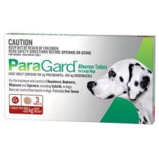 Paragard Dog Wormer 10-20kg 3pk