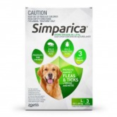 Simparica For Dogs 20.1-40kg 6 Pack