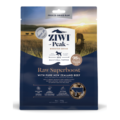 Ziwi Peak Dog Freeze Dried Superboost Meal Topper Beef 114g