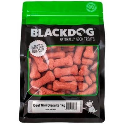 Blackdog Mini Beef Biscuits Dog Treats 1kg