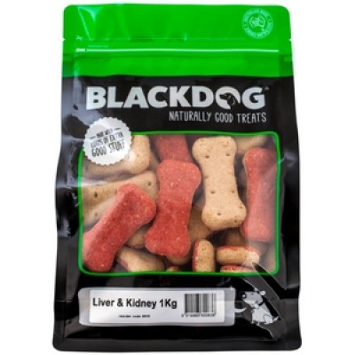 Blackdog Double Liver Kidney Biscuits Dog Treats 5kg