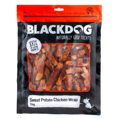 Blackdog Sweet Potato and Chicken Jerky 150g