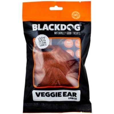 Blackdog Veggie Ears Dog Treats 25pk