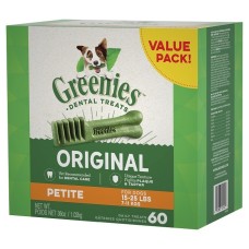 Greenies Dental Dog Chews Petite 1kg