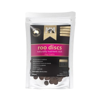Meals For Mutts Dog Treats Roo Discs 200g