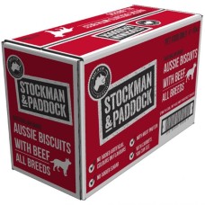 Stockman & Paddock Aussie Beef Dog Biscuits 10kg