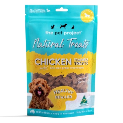 The Pet Project Dog Treat Chicken Training Treats 180g