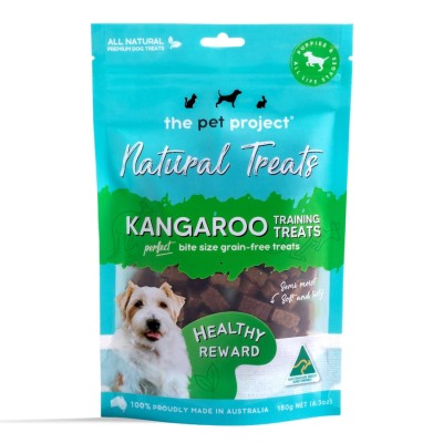 The Pet Project Dog Treat Kangaroo Training Treats 180g