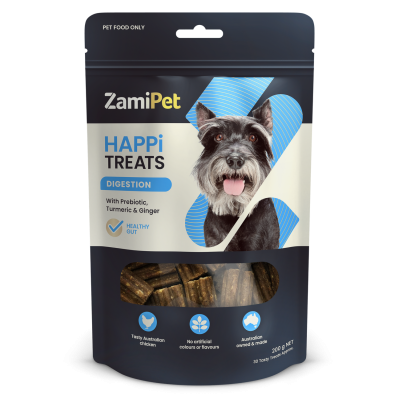 Zamipet Happitreats Dog Treats Digestion 200g