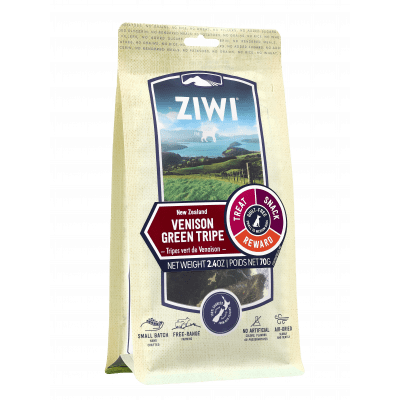 Ziwi Peak Dog Treats Venison Green Tripe 70g