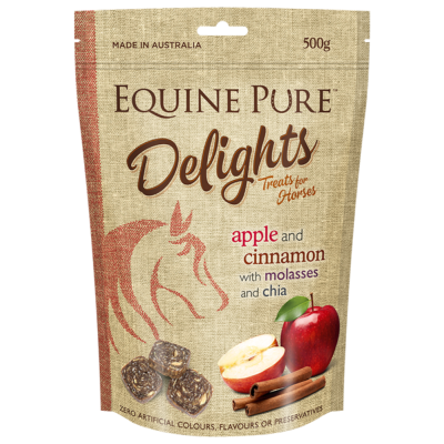 Equine Pure Delights Horse Treat Apple Cinnamon 500g
