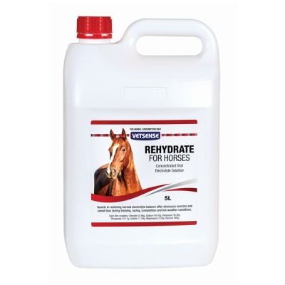 Vetsense Rehydrate for Horses 5L