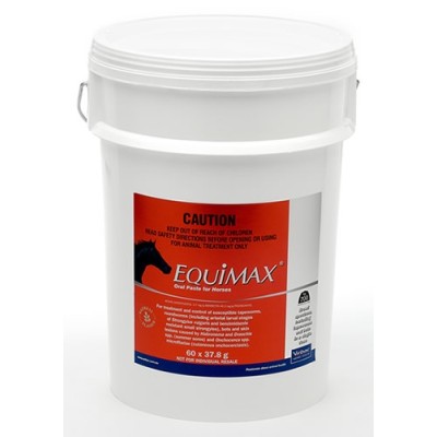 Virbac Equimax Elevation Horse Wormer Pail 23.1ml 60pk **SPECIAL ORDER**